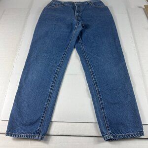 Y2K Levi's Jeans Women's 30x29* 550 Relaxed High Rise Blue Cotton Denim Tag 14 M